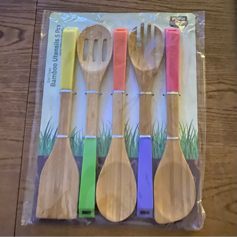 Utopia Kitchen Bamboo Utensils